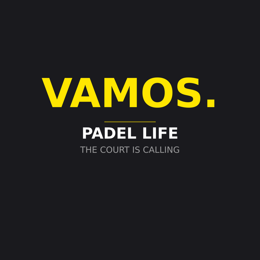 VAMOS — Padel Life Tee