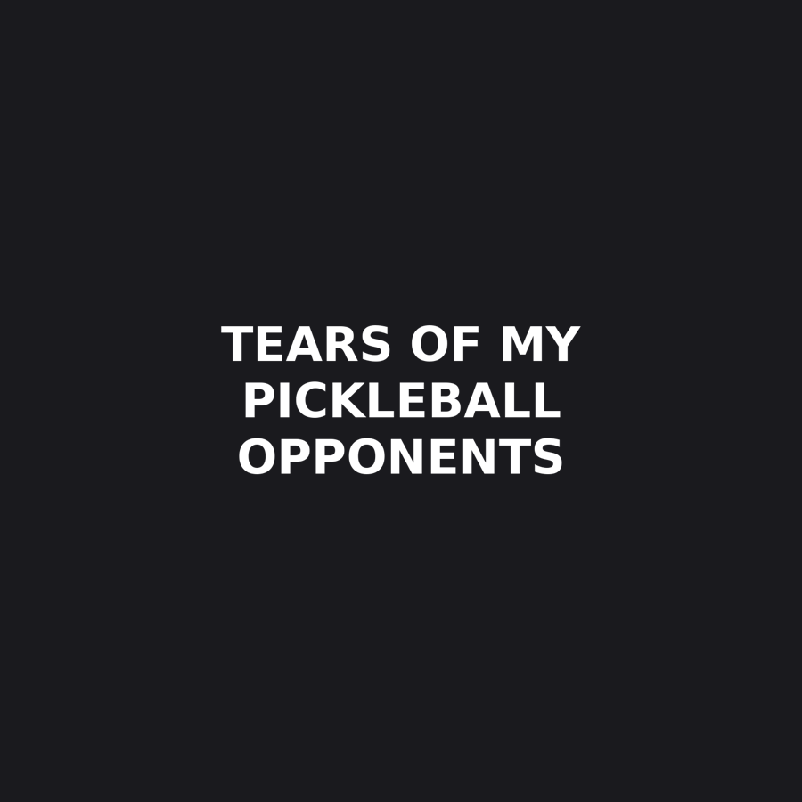 Dink Responsibly — Pickleball Tee